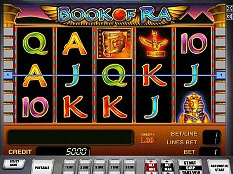 Über Book of Ra Slot Online Spiel